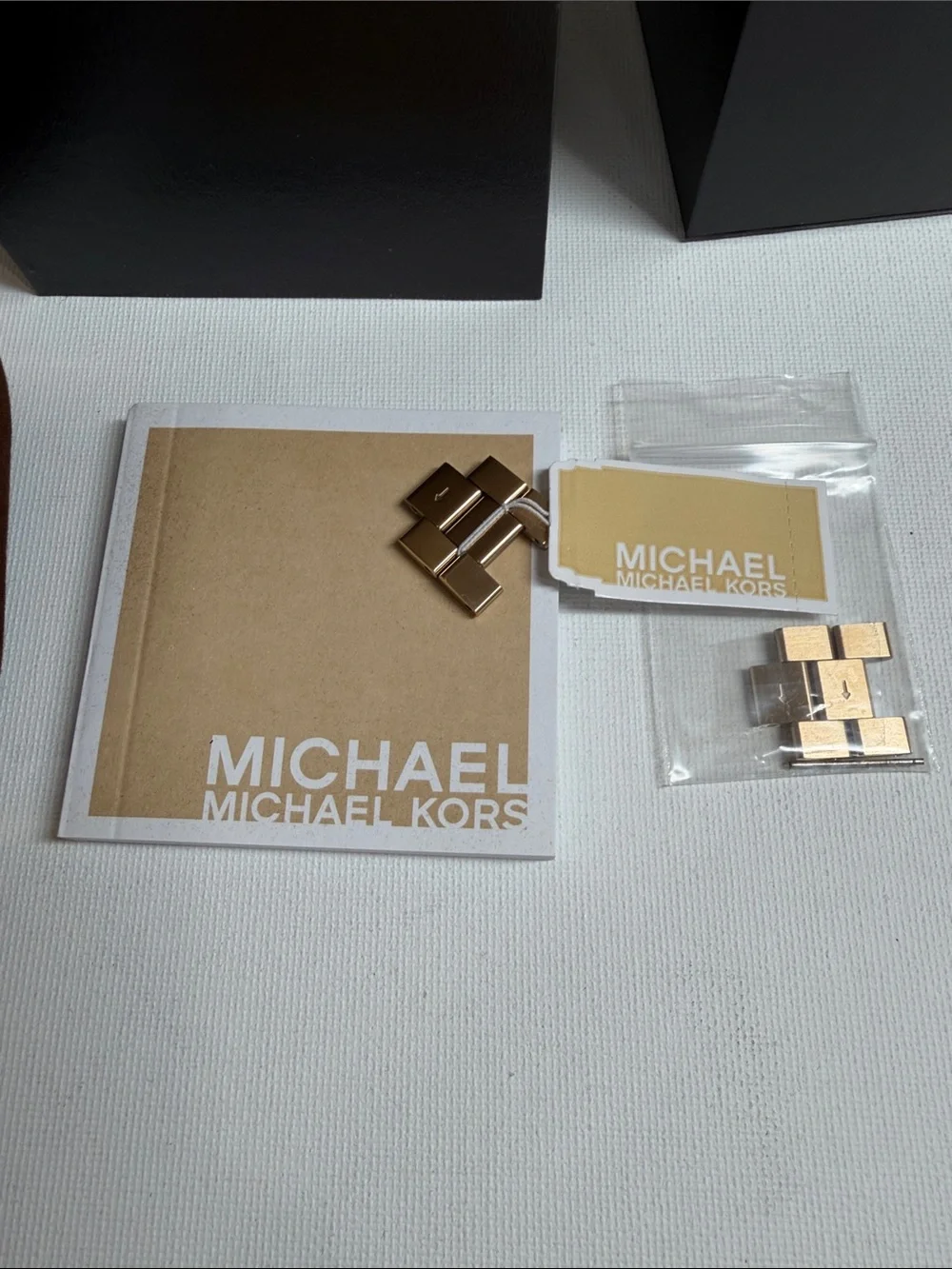 Michael Kors Men's Gold Stainless Steel Bracelet Watch with Matching Dial